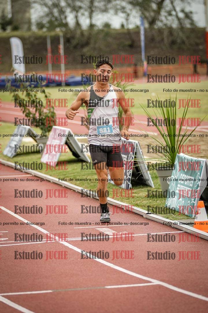 Fotos de los 1500 m llanos de varones