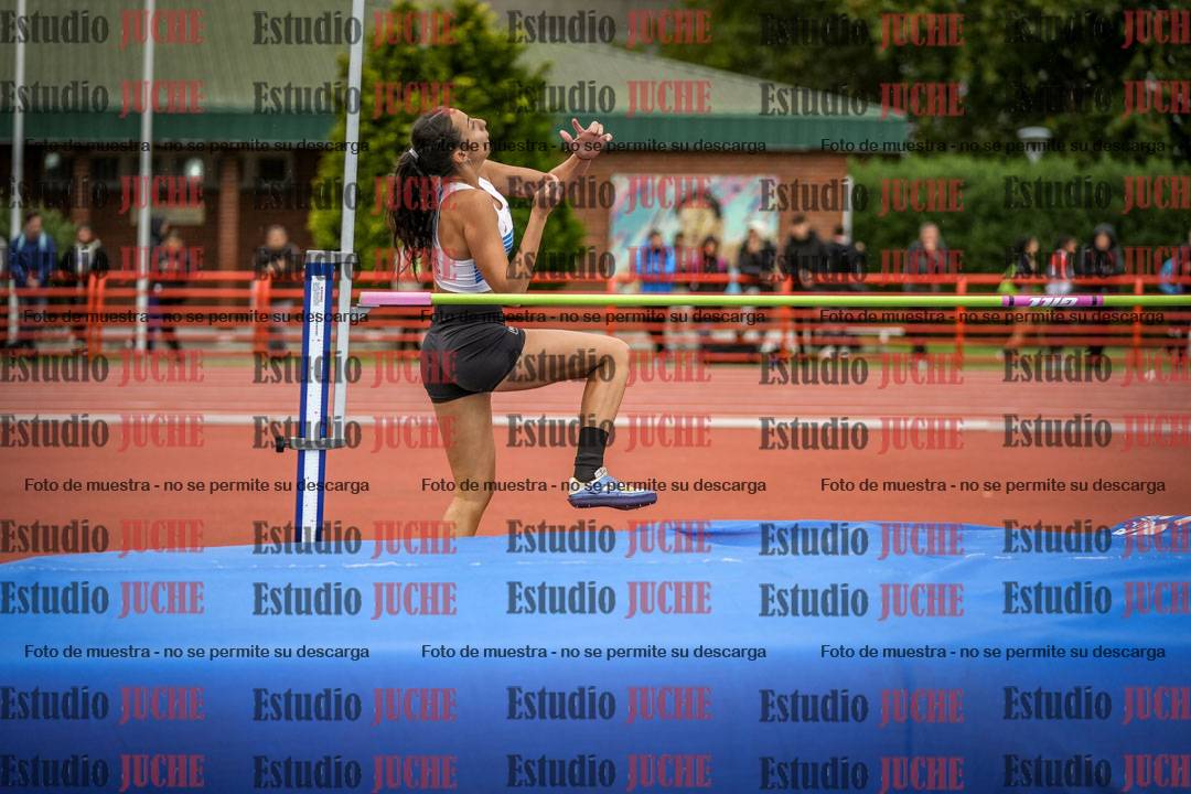 Fotos del salto en alto de mujeres - heptatlón 2