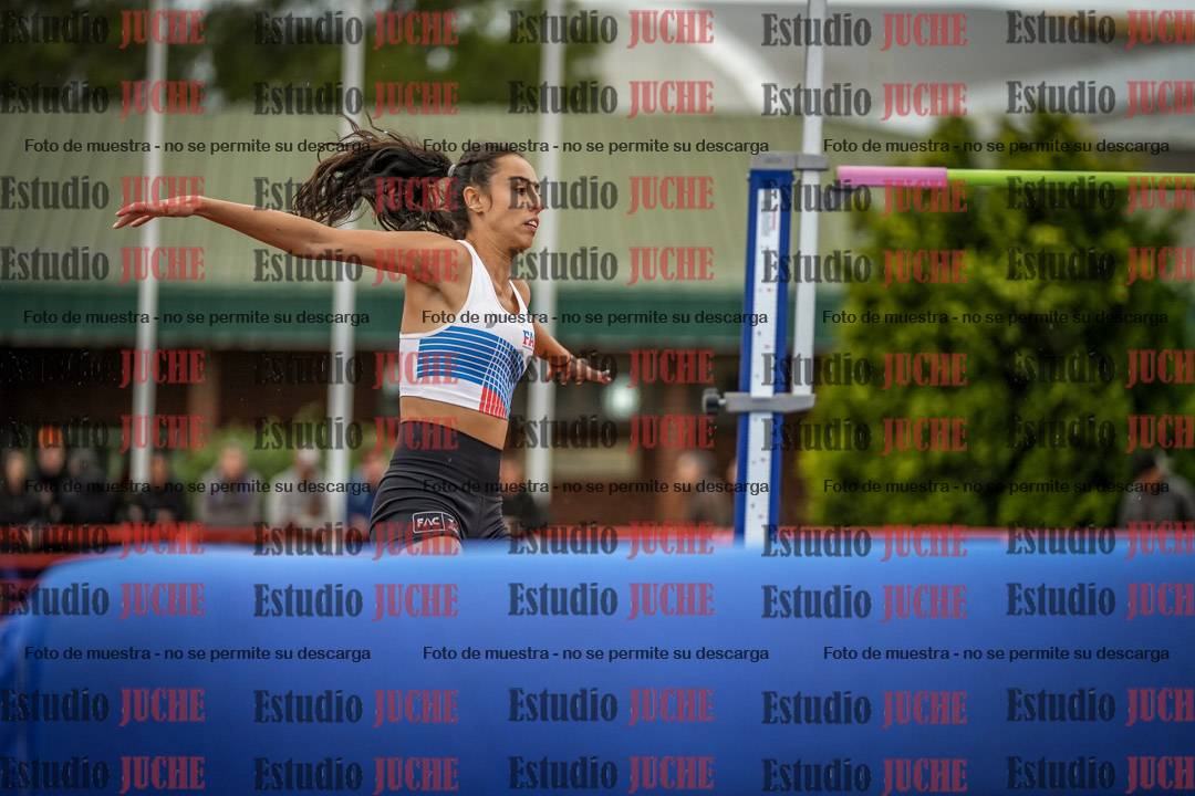 Fotos del salto en alto de mujeres - heptatlón 2