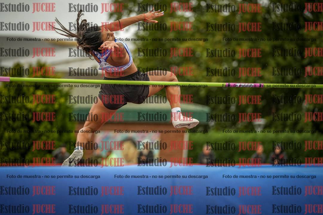Fotos del salto en alto de mujeres - heptatlón 2