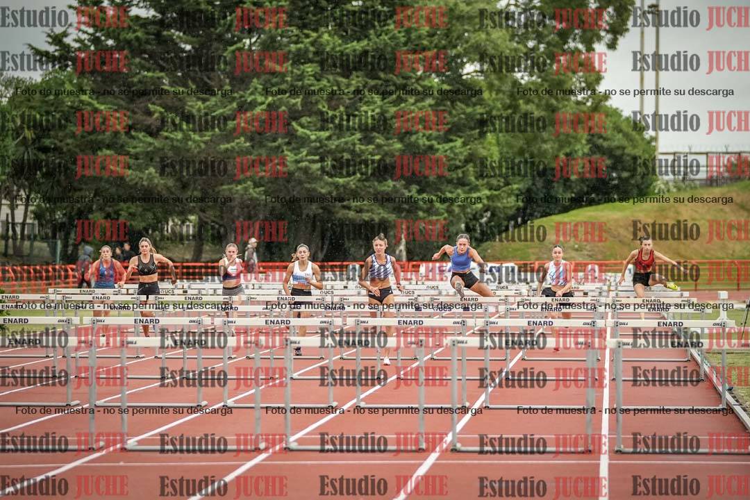Fotos de los 100 m con vallas de mujeres - FINAL
