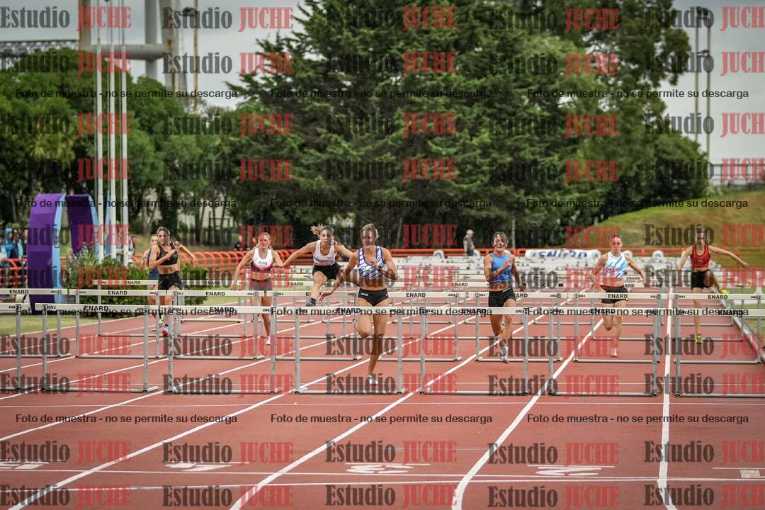 Fotos de los 100 m con vallas de mujeres - FINAL