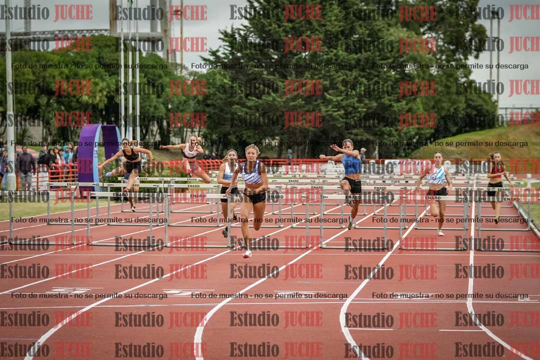 Fotos de los 100 m con vallas de mujeres - FINAL