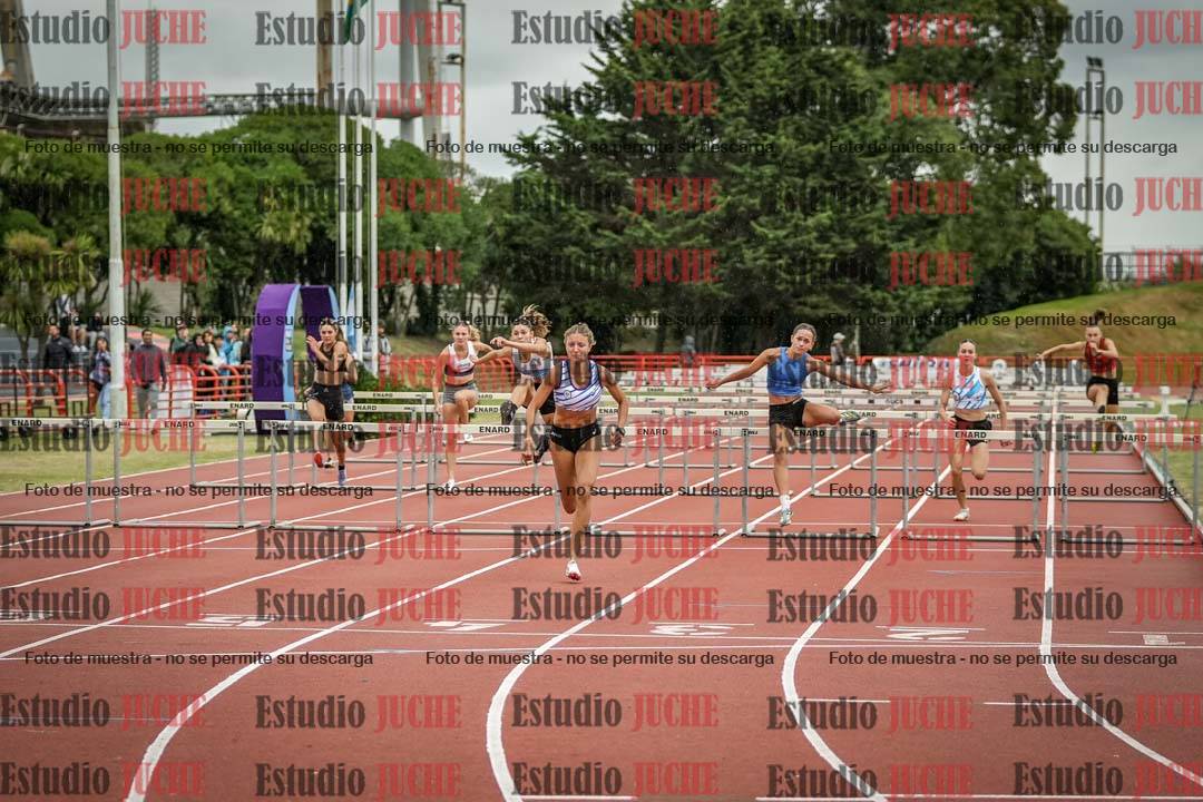 Fotos de los 100 m con vallas de mujeres - FINAL