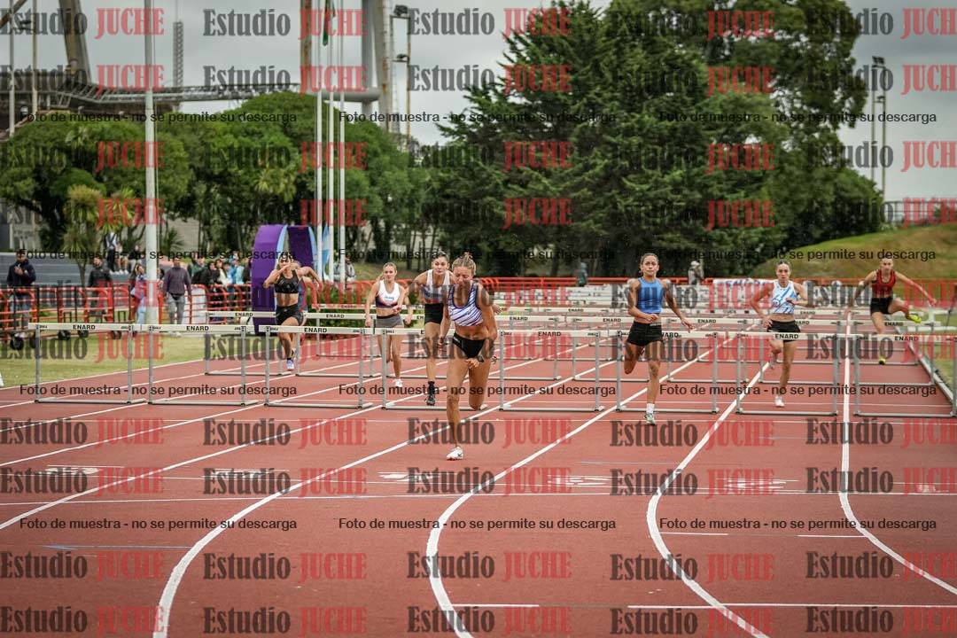 Fotos de los 100 m con vallas de mujeres - FINAL