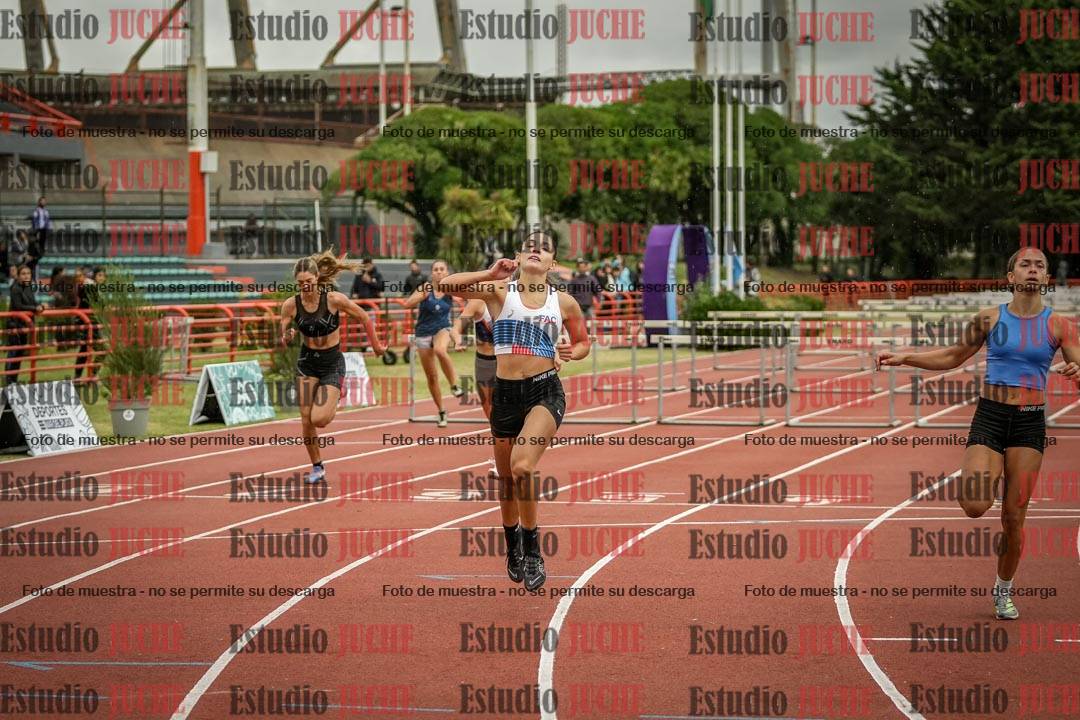 Fotos de los 100 m con vallas de mujeres - FINAL
