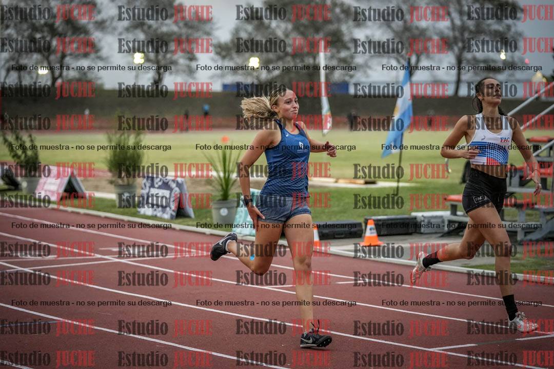 Fotos de los 200 m llanos de mujeres - heptatlón 4