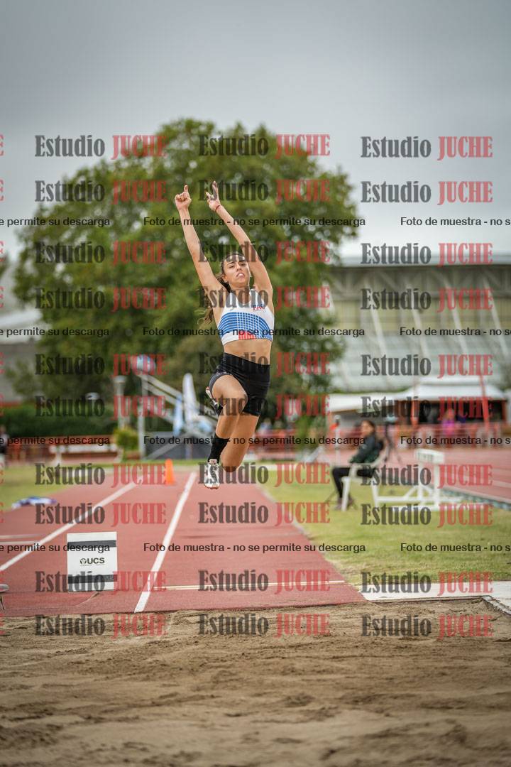 Fotos del salto en largo de mujeres - heptatlón 5