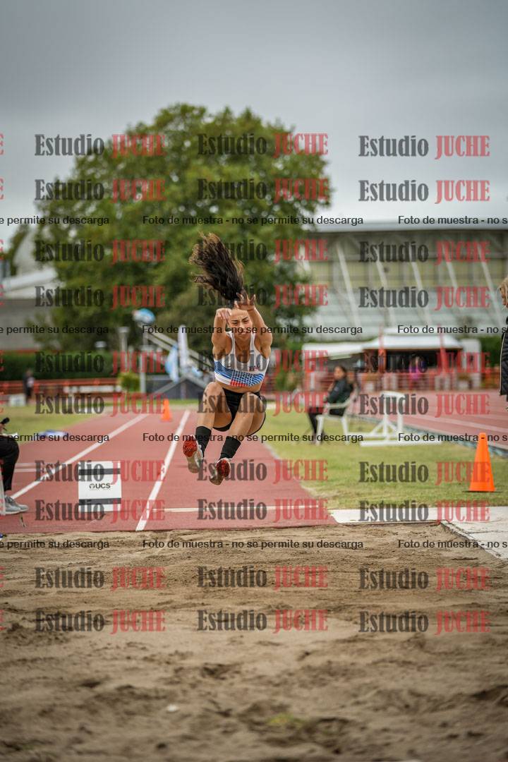Fotos del salto en largo de mujeres - heptatlón 5