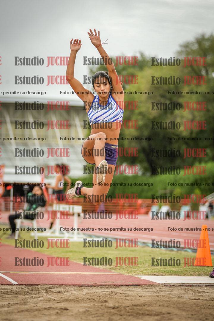 Fotos del salto en largo de mujeres - heptatlón 5
