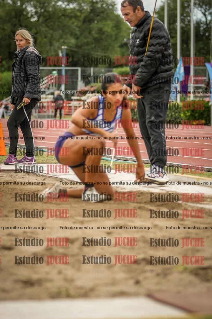 Fotos del salto en largo de mujeres - heptatlón 5
