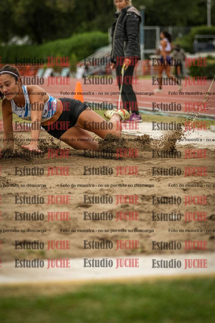 Fotos del salto en largo de mujeres - heptatlón 5