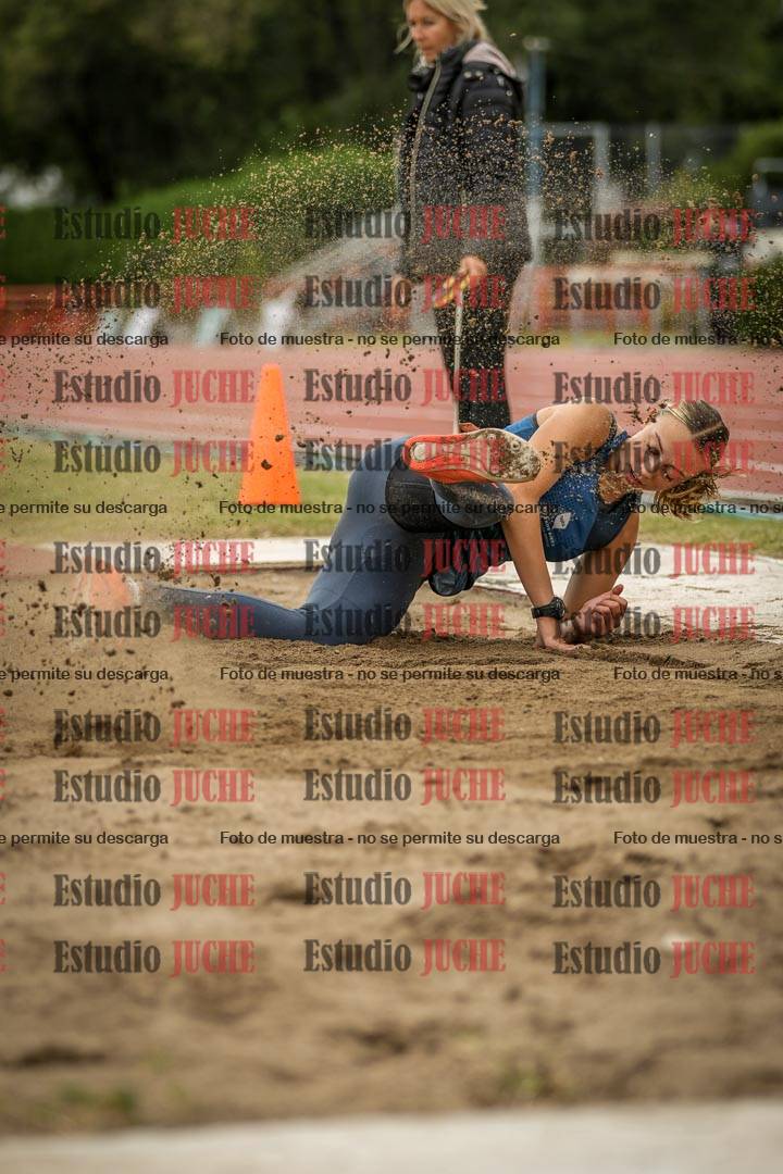 Fotos del salto en largo de mujeres - heptatlón 5