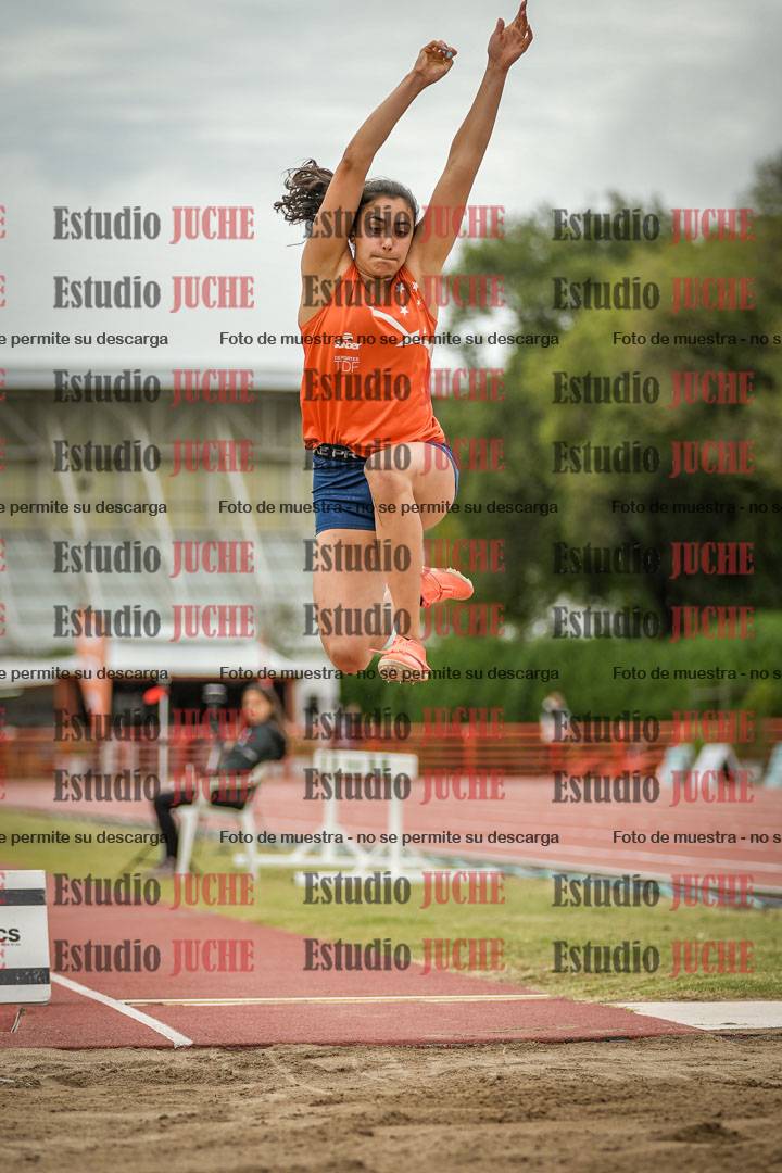 Fotos del salto en largo de mujeres - heptatlón 5