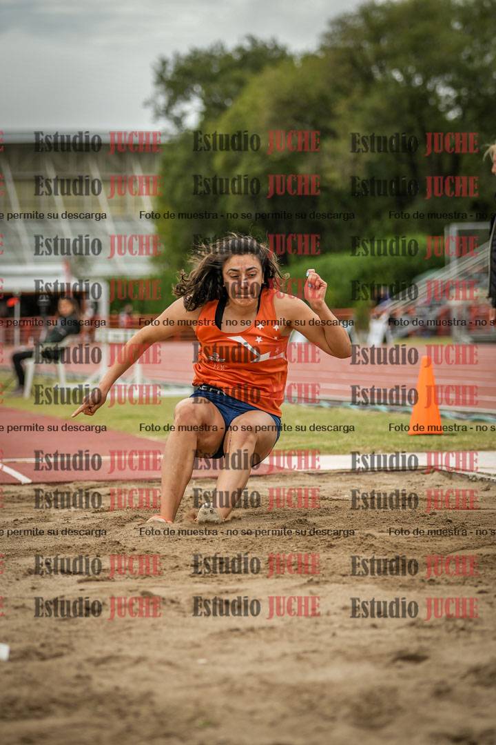 Fotos del salto en largo de mujeres - heptatlón 5