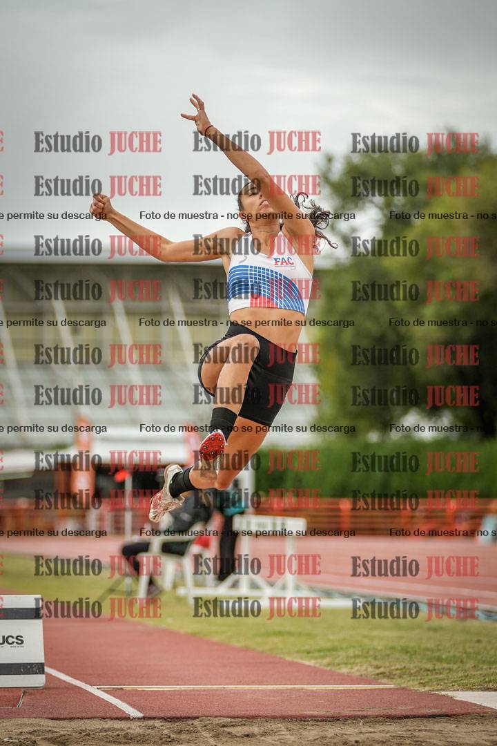 Fotos del salto en largo de mujeres - heptatlón 5