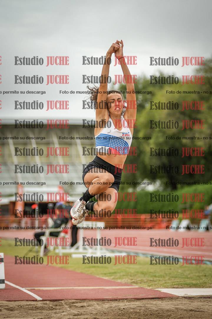Fotos del salto en largo de mujeres - heptatlón 5