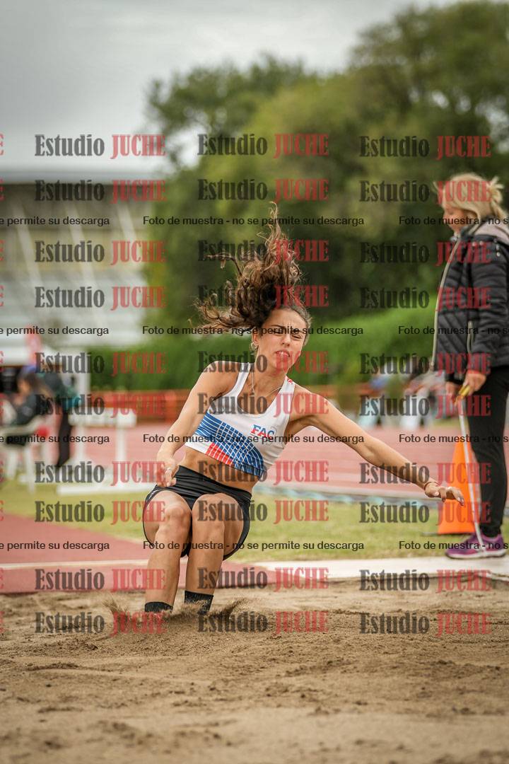 Fotos del salto en largo de mujeres - heptatlón 5