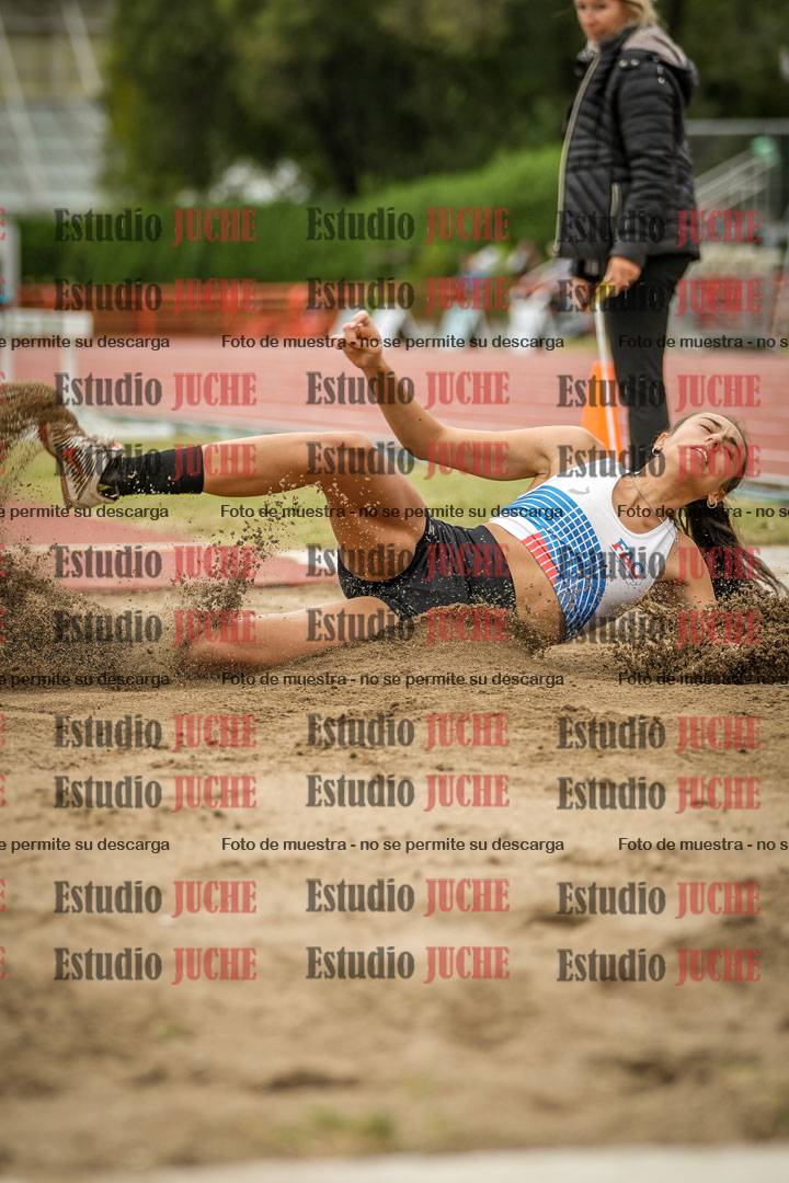 Fotos del salto en largo de mujeres - heptatlón 5