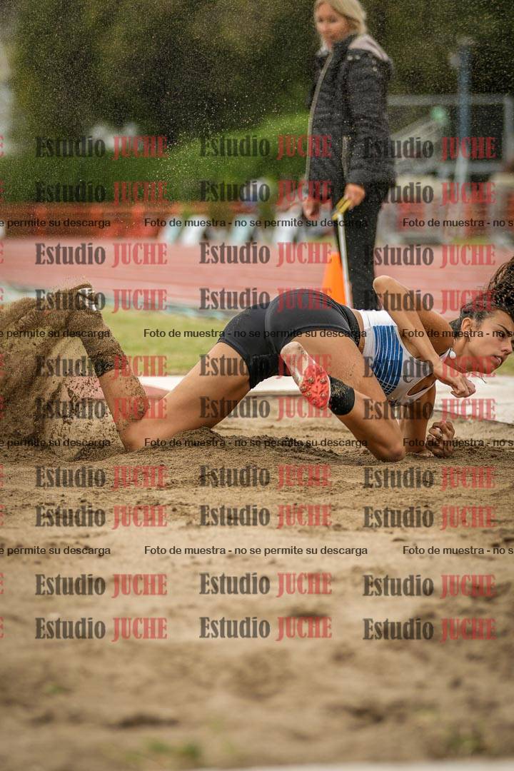 Fotos del salto en largo de mujeres - heptatlón 5