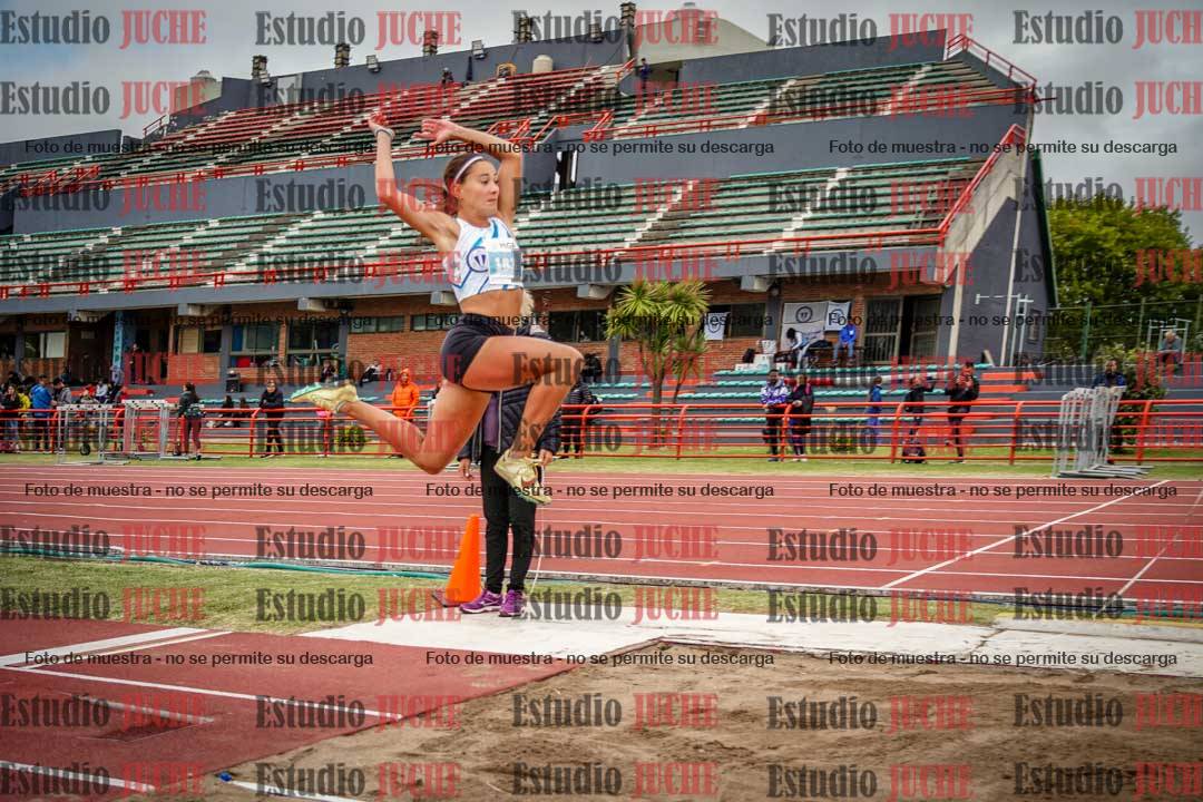 Fotos del salto en largo de mujeres - heptatlón 5