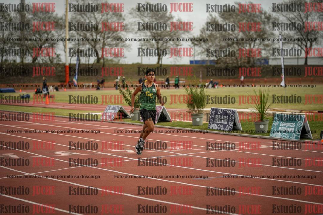 Fotos de los 100 m llanos de varones