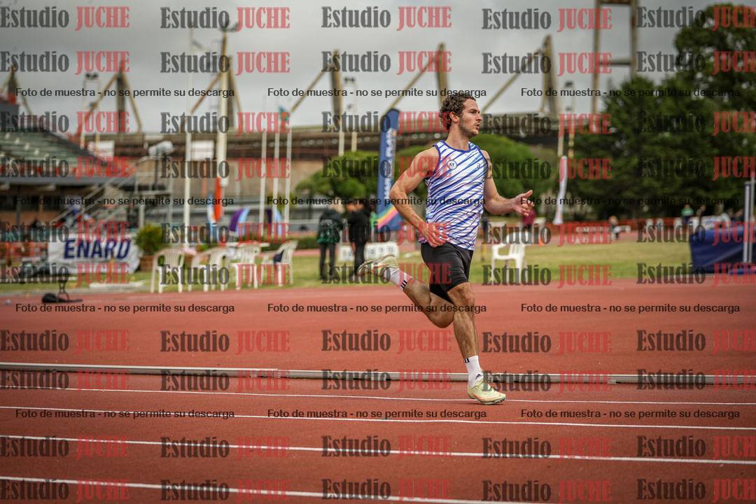 Fotos de los 400 m llanos de varones