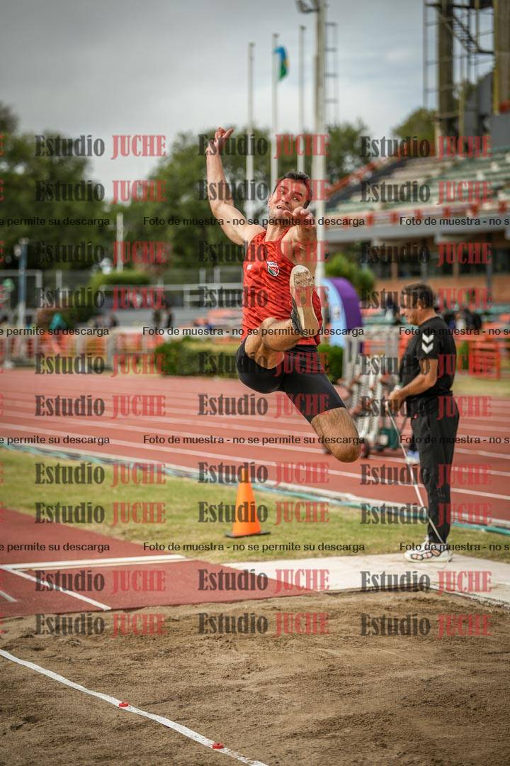 Fotos del salto en largo de varones - decatlón 2