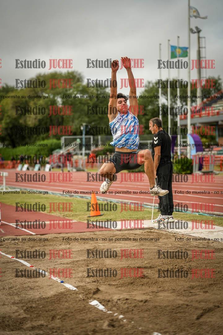 Fotos del salto en largo de varones - decatlón 2