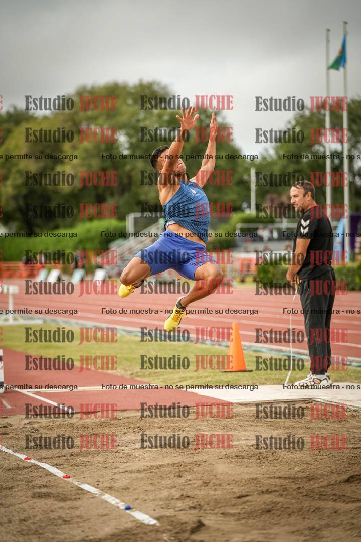 Fotos del salto en largo de varones - decatlón 2