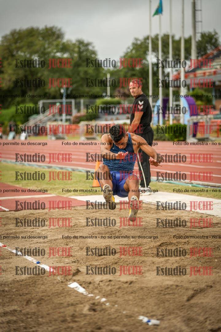 Fotos del salto en largo de varones - decatlón 2