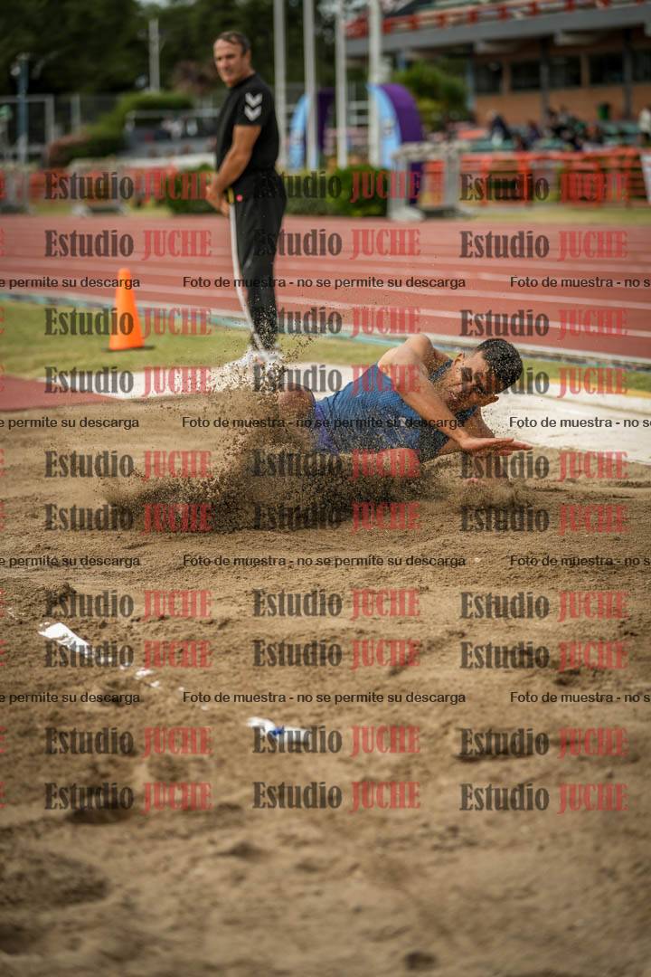 Fotos del salto en largo de varones - decatlón 2