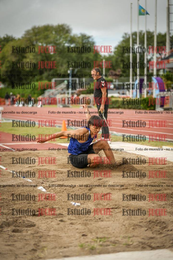 Fotos del salto en largo de varones - decatlón 2