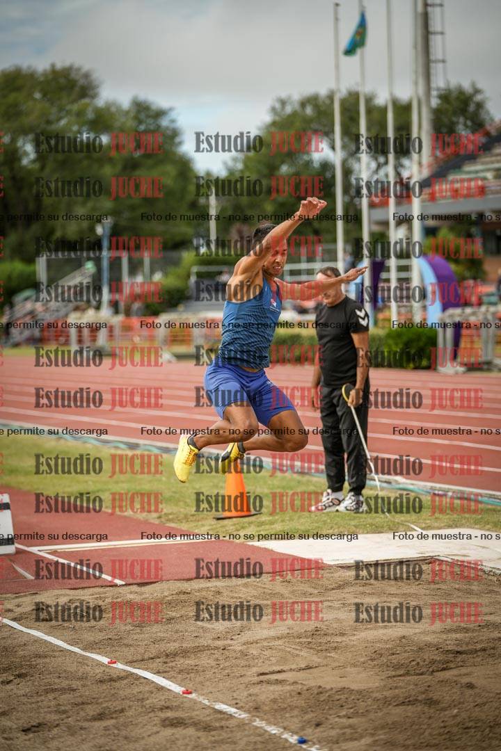 Fotos del salto en largo de varones - decatlón 2