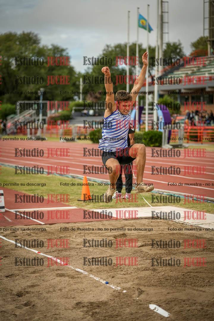 Fotos del salto en largo de varones - decatlón 2