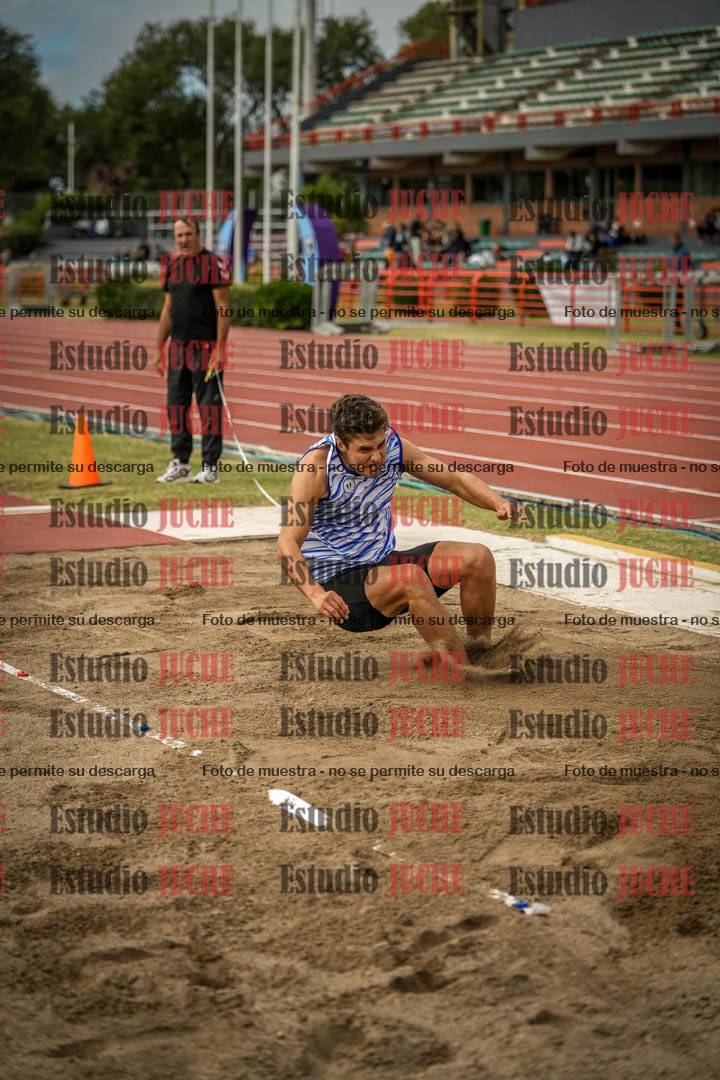 Fotos del salto en largo de varones - decatlón 2