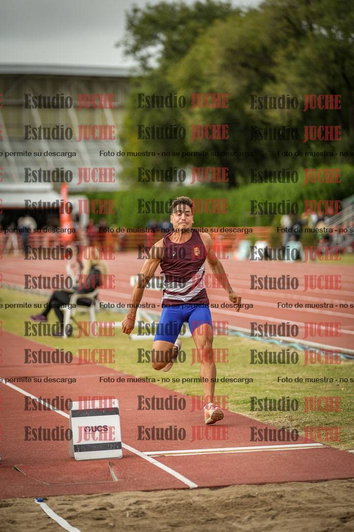Fotos del salto en largo de varones - decatlón 2