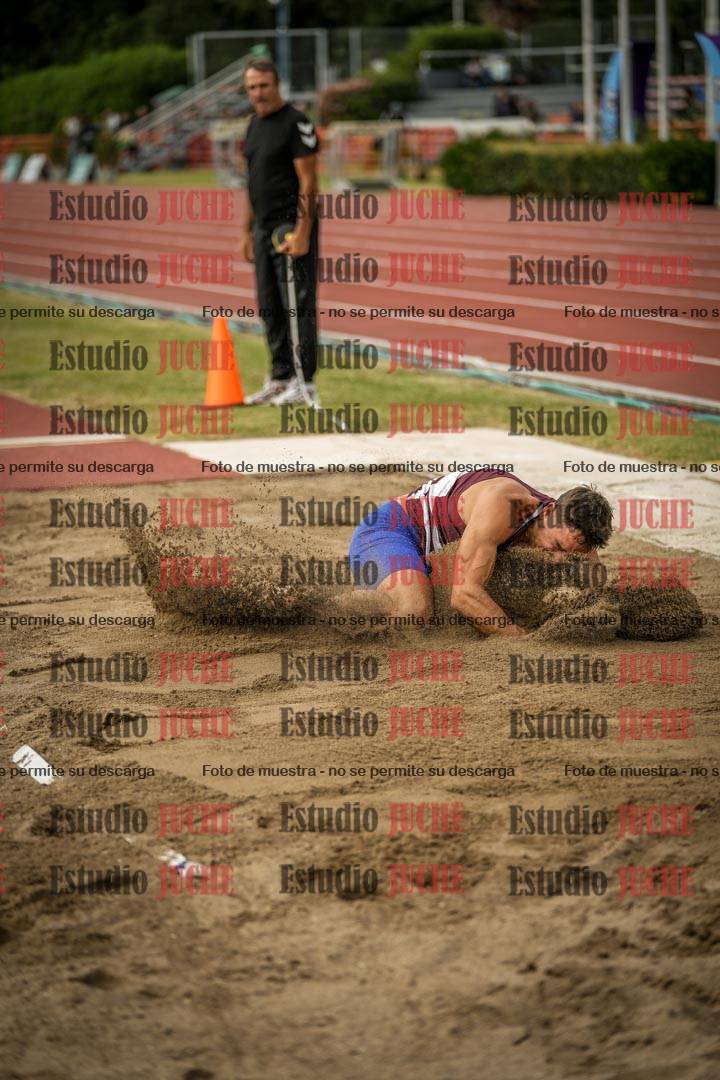 Fotos del salto en largo de varones - decatlón 2