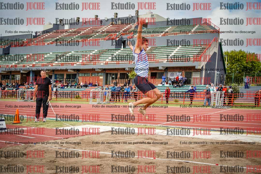 Fotos del salto en largo de varones - decatlón 2