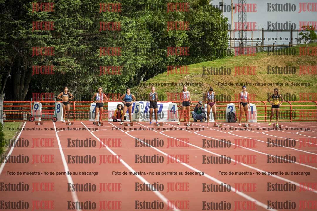 Fotos de los 100 m llanos de mujeres - FINAL