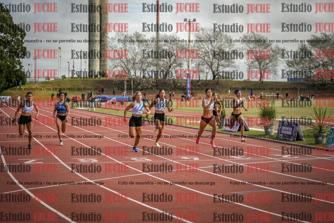 Fotos de los 100 m llanos de mujeres - FINAL