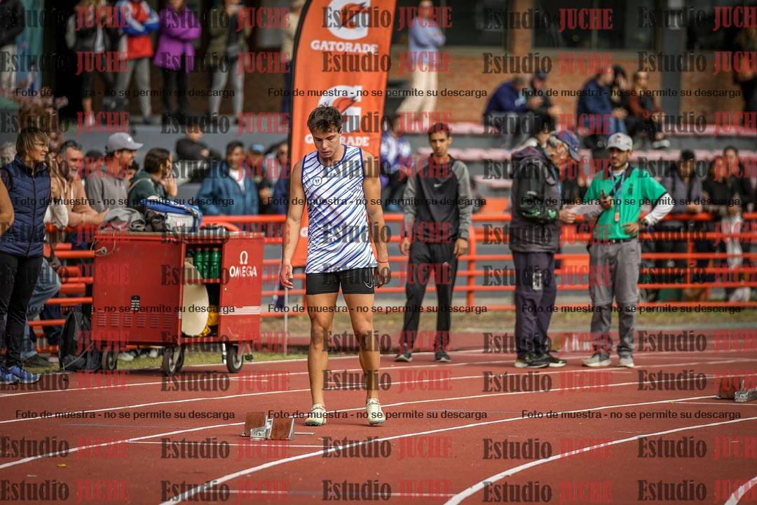 Fotos de los 400 m llanos de varones - FINAL