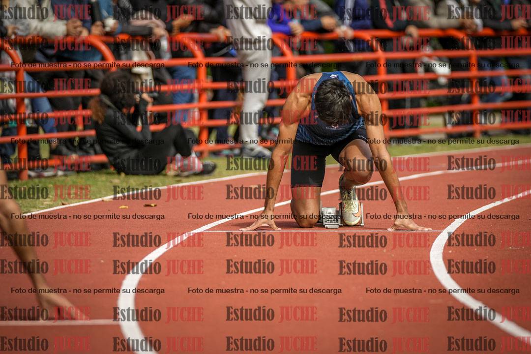 Fotos de los 400 m llanos de varones - FINAL