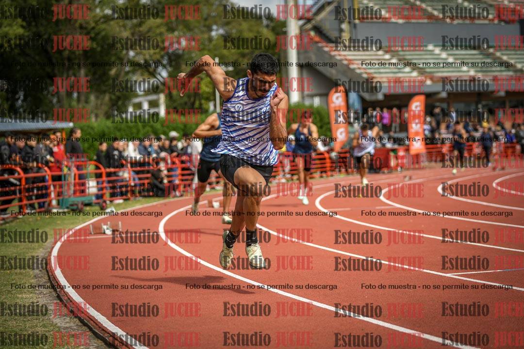 Fotos de los 400 m llanos de varones - FINAL