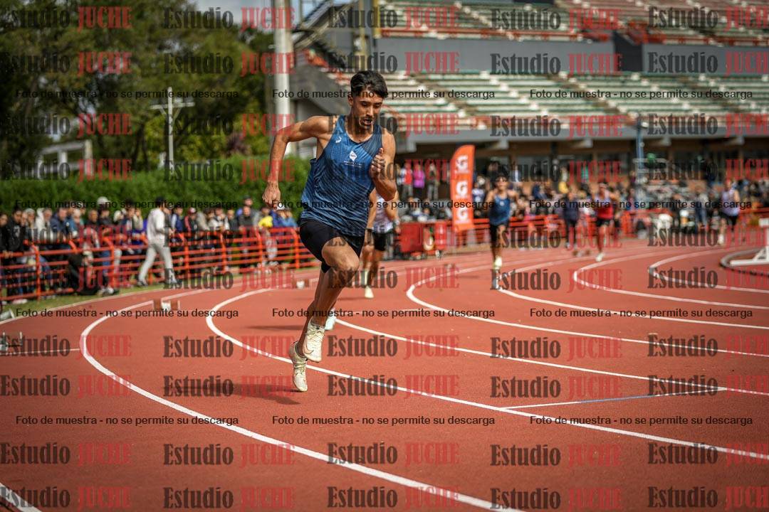 Fotos de los 400 m llanos de varones - FINAL