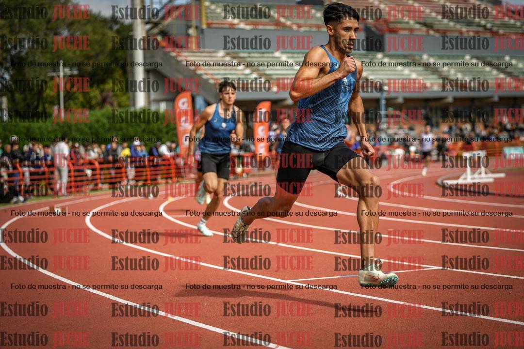 Fotos de los 400 m llanos de varones - FINAL