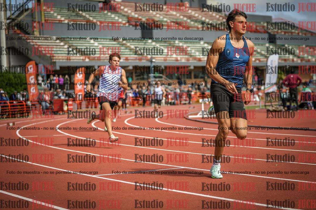 Fotos de los 400 m llanos de varones - FINAL