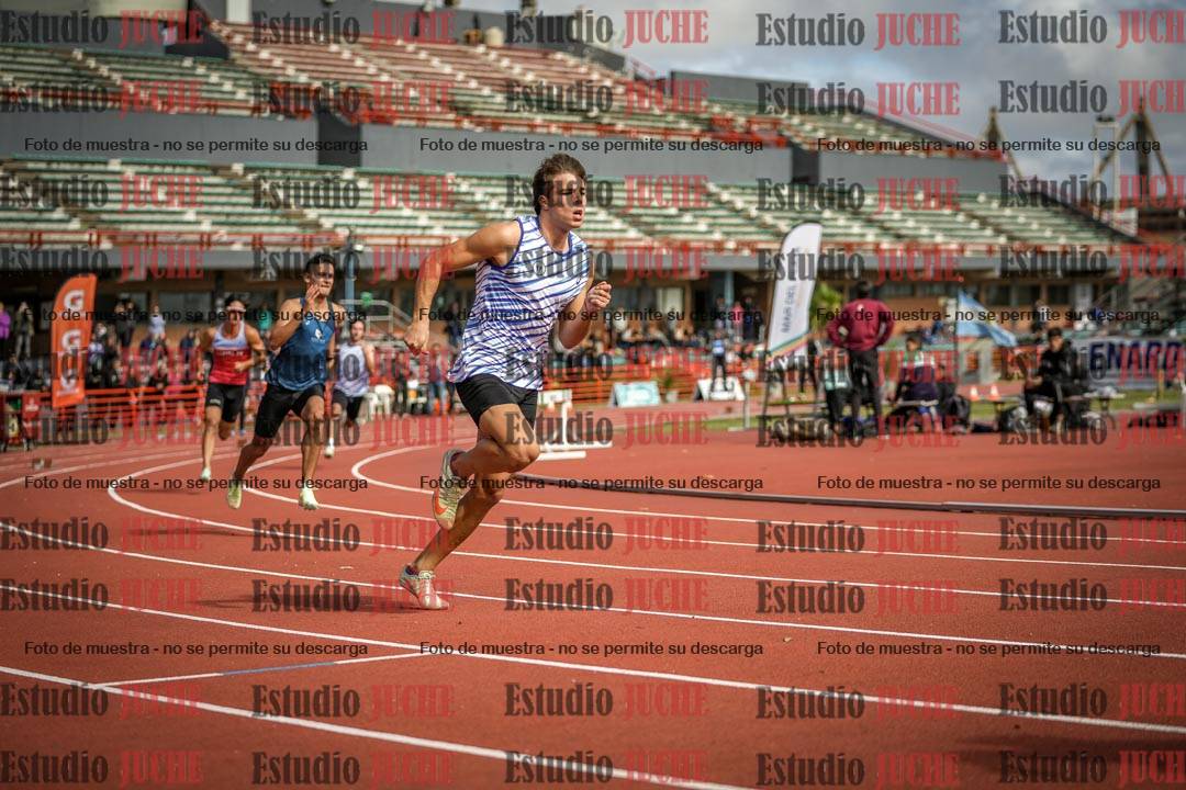 Fotos de los 400 m llanos de varones - FINAL