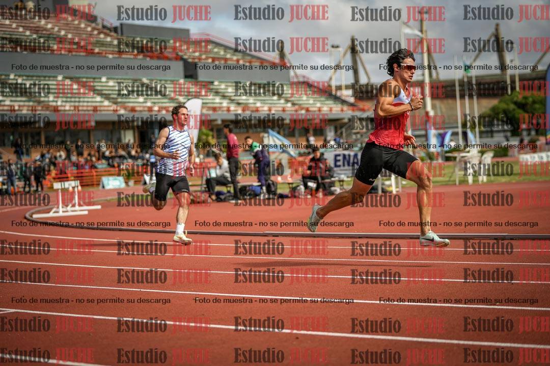Fotos de los 400 m llanos de varones - FINAL