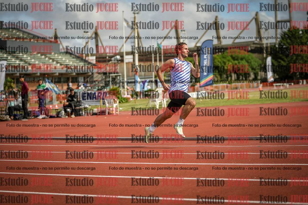 Fotos de los 400 m llanos de varones - FINAL